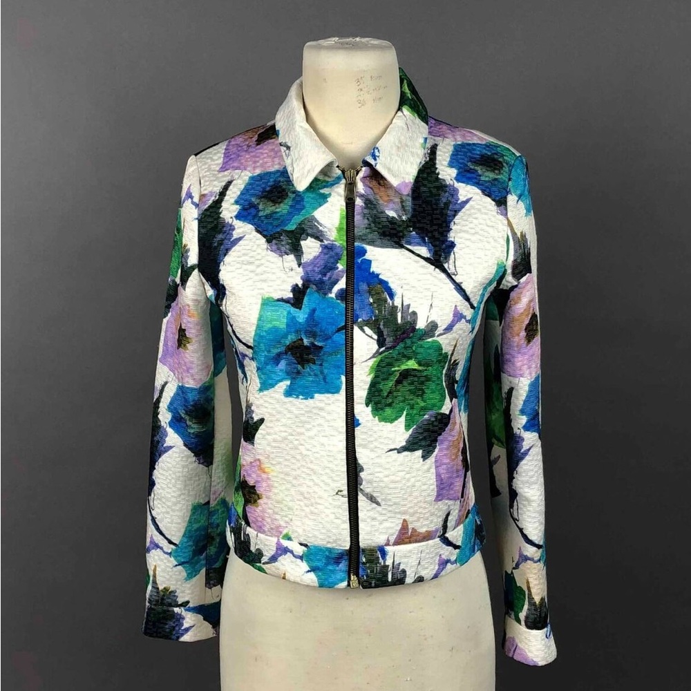 Zara floral bomber